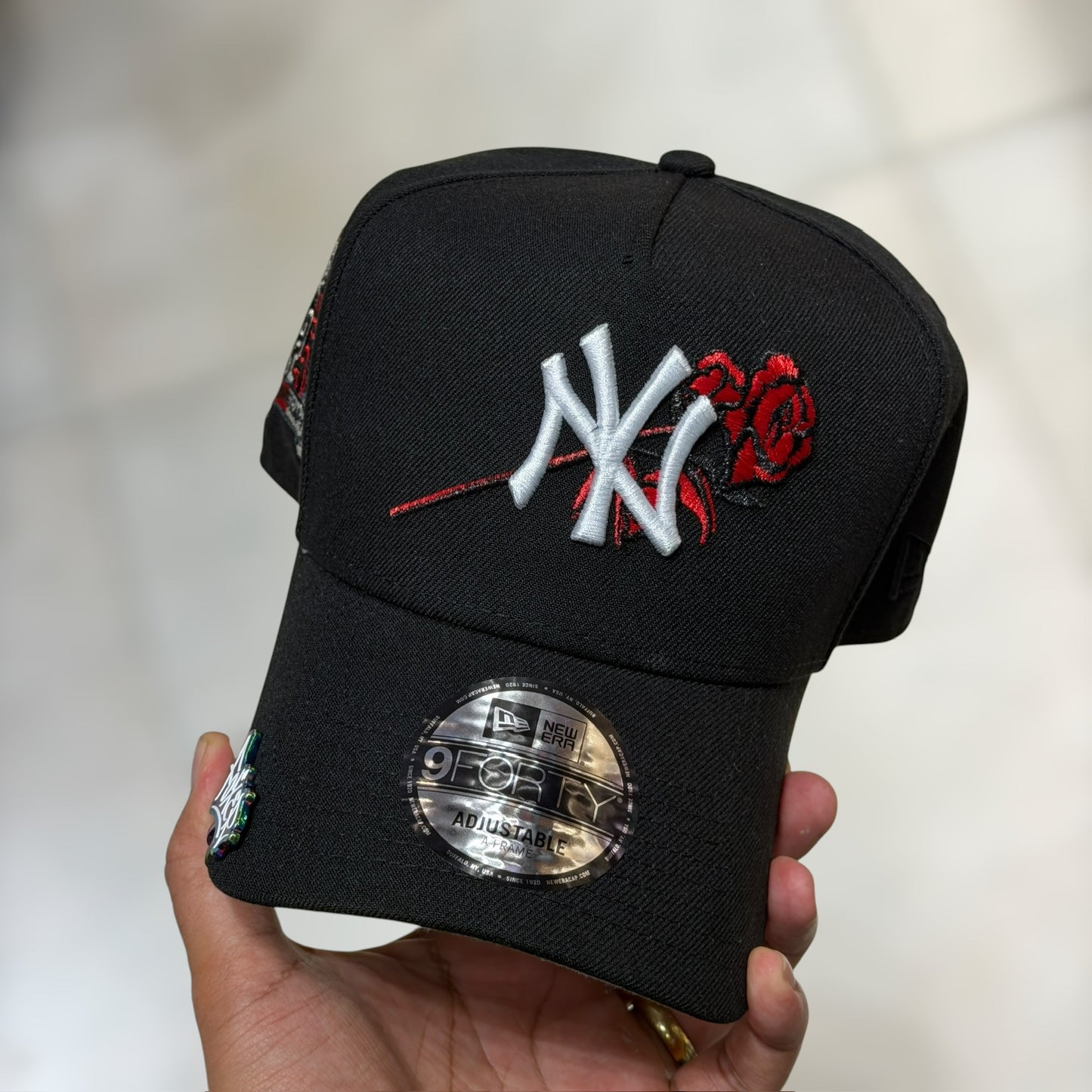 9FORTY A FRAME NY YANKEES BLACK ROSE