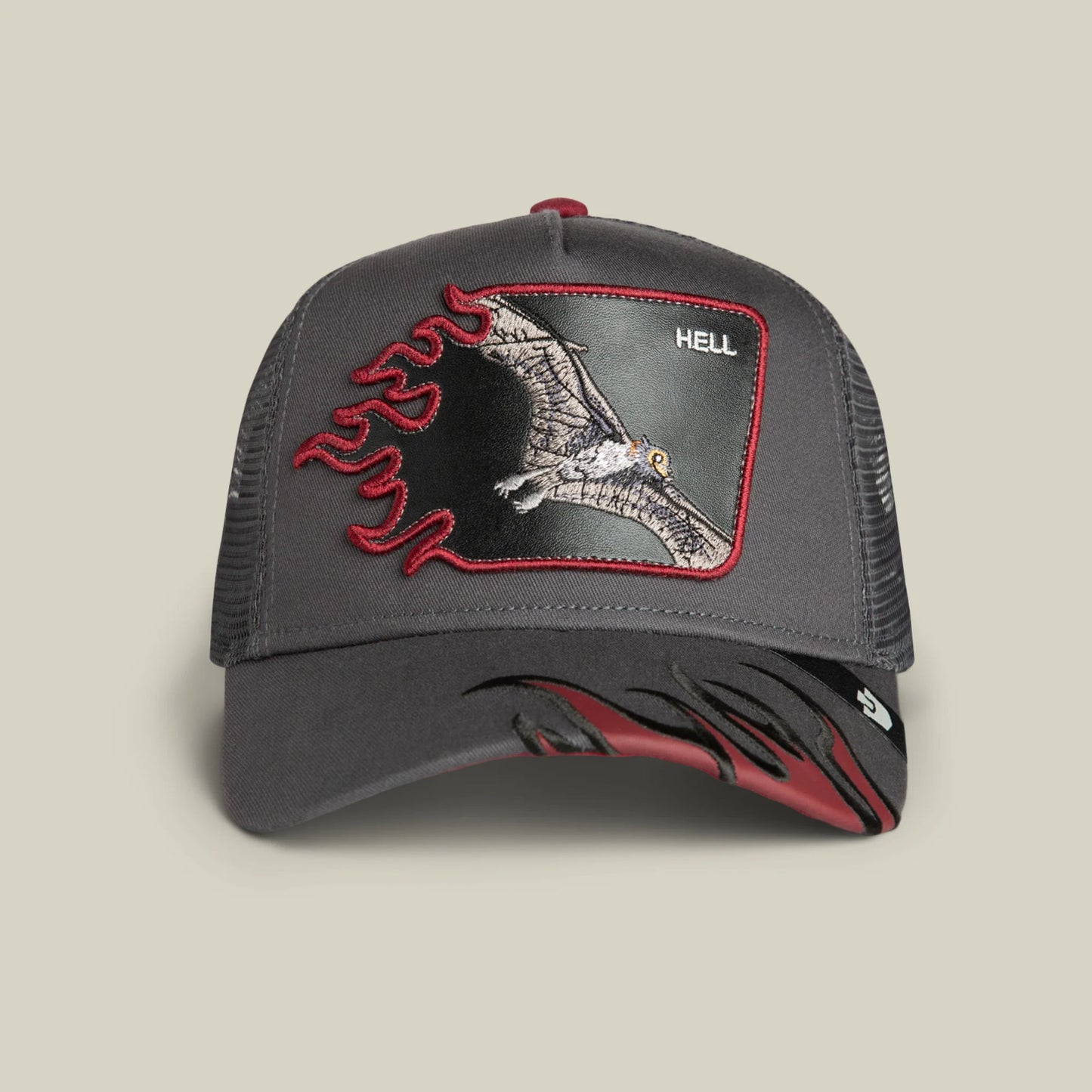 GOORIN BROS HELL FLAMES GRAY