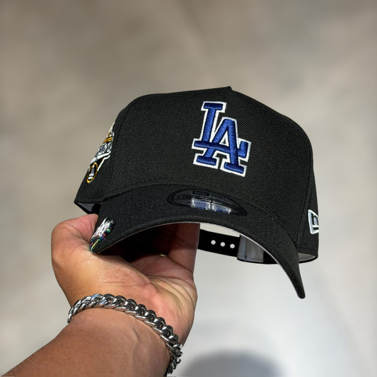 9FORTY A FRAME LA DODGERS BLACK BLUE LOGO