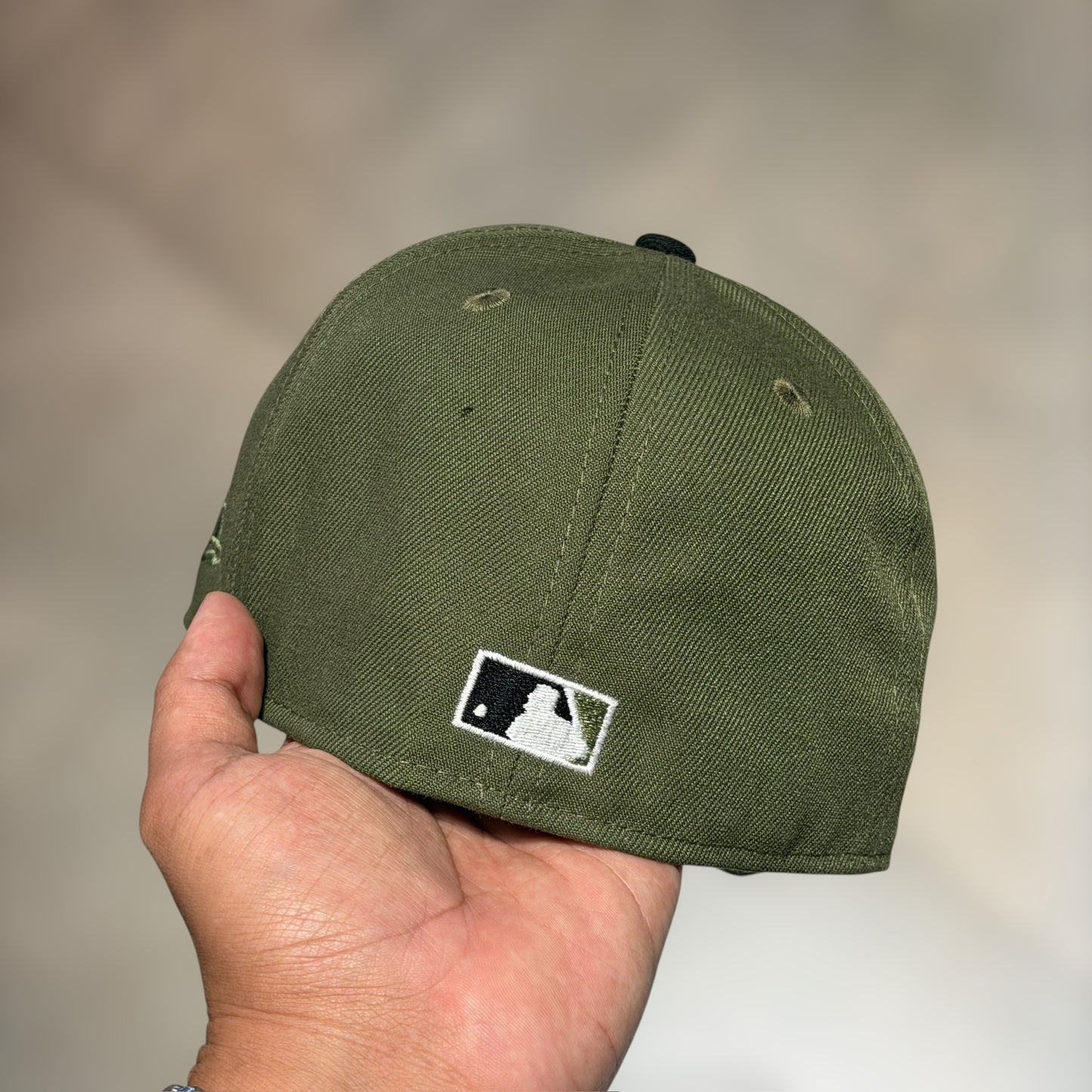59FIFTY NY YANKEES OLIVE BLACK VISOR