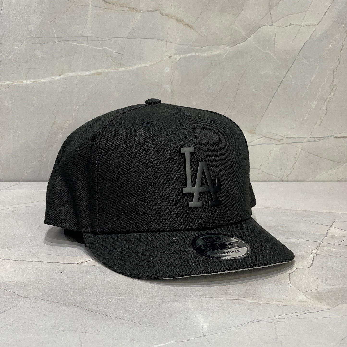 9FIFTY LA DODGERS BLACK METALLIC LOGO