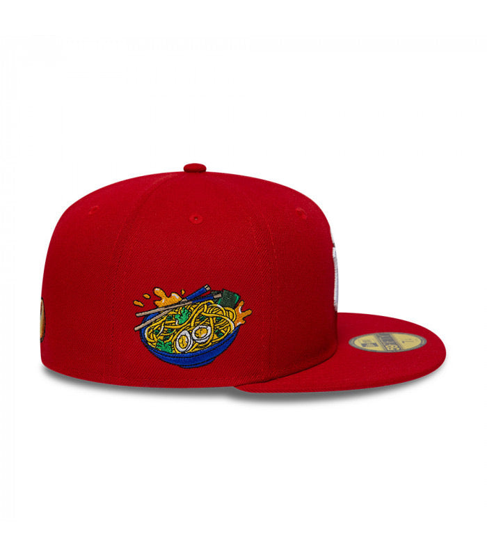 59FIFTY NY YANKEES RED SCARLET FOOD SUSHI TALLA 71/4