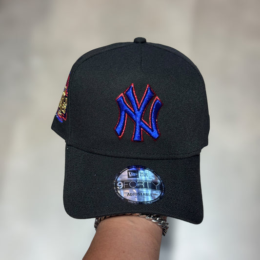 9FORTY A FRAME NY YANKEES BLACK ROYAL BLUE 2024