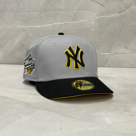 59FIFTY NY YANKEES GREY VISER BLACK WS 1999