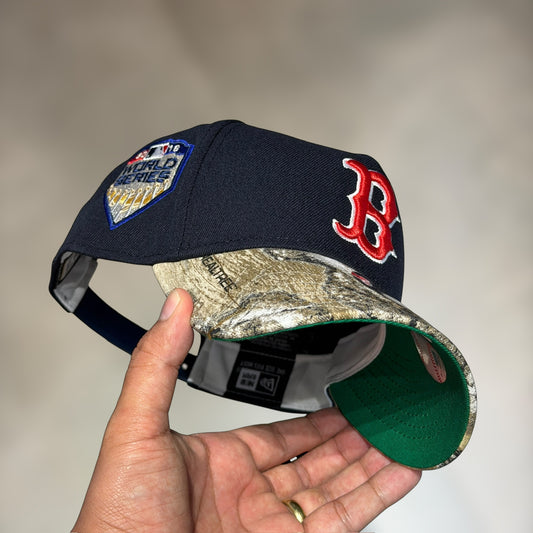 9FORTY A FRAME BOSTON RED SOX NAVY VISOR CAMO