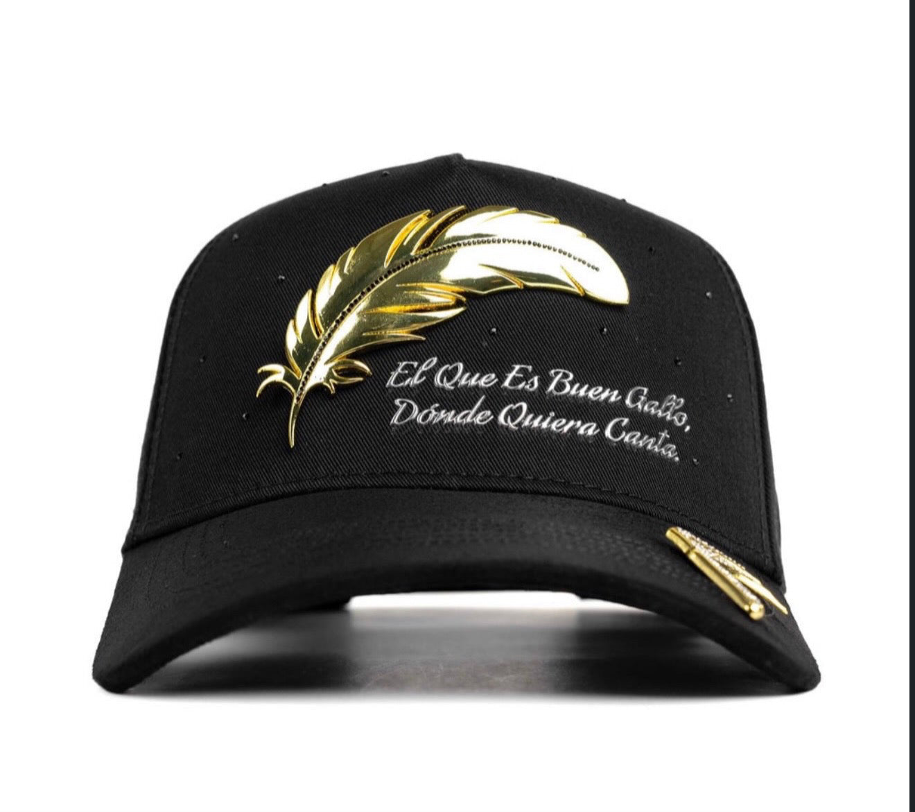 BELICA GALLO FINO PLUMA DE ORO BLACK GOLD