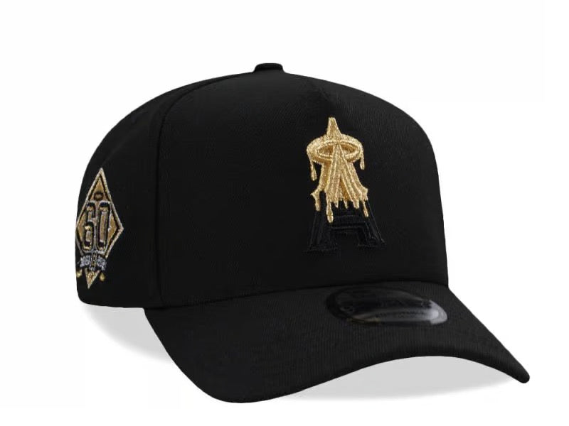 9FORTY A FRAME ANGELS BLACK GOLD LOGO 60TH