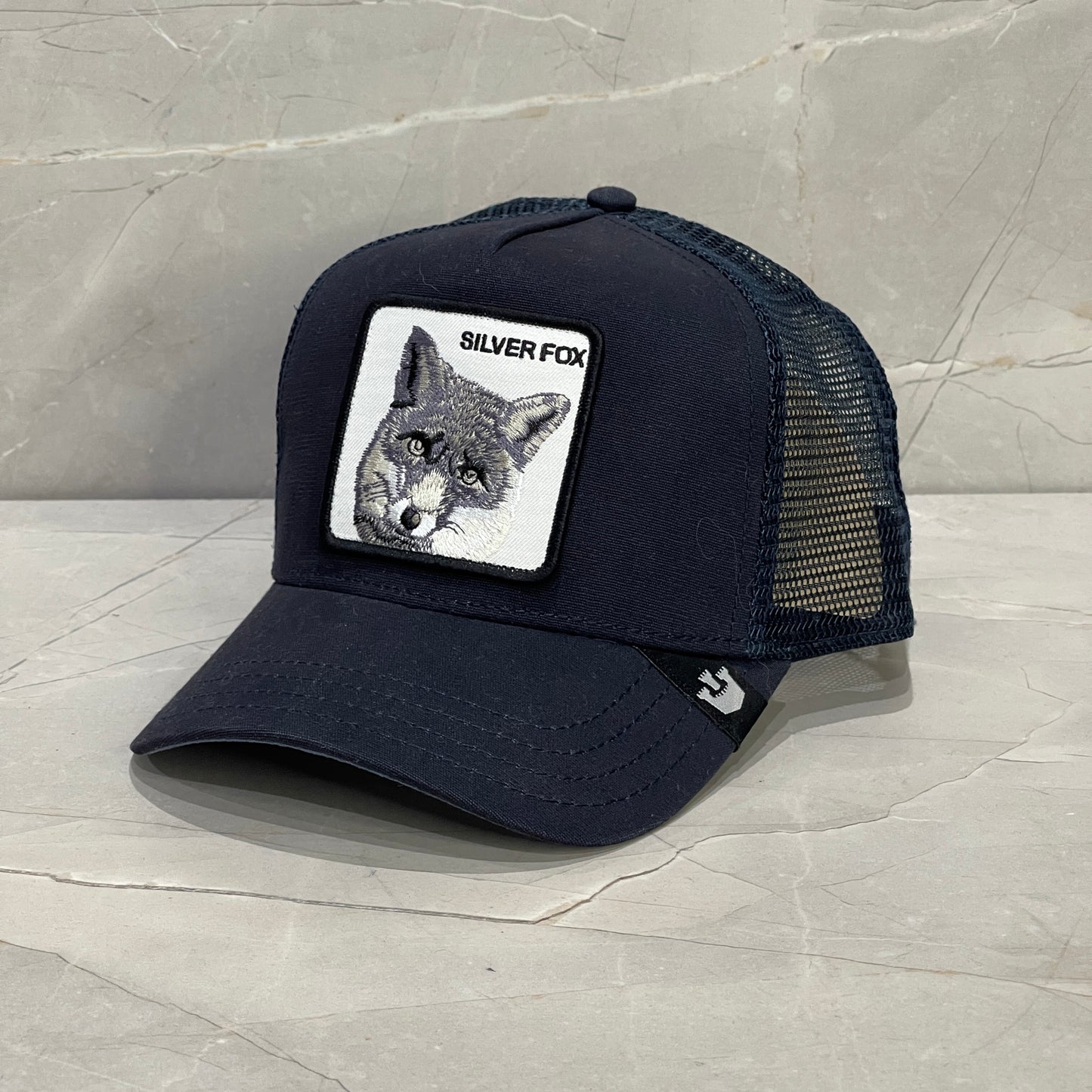 GOORIN BROS SILVER FOX NAVY