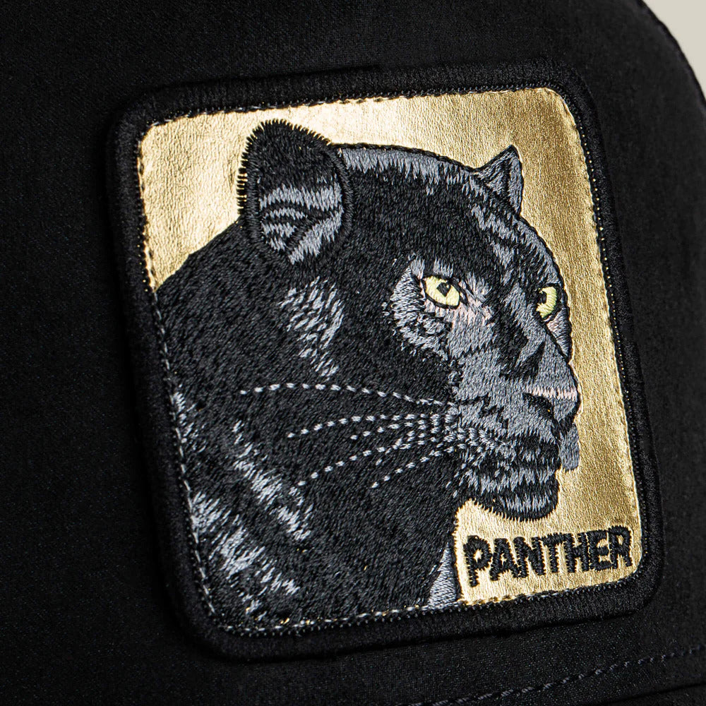 GOORIN BROS PANTHER BLACK GOLD GAMUZADA