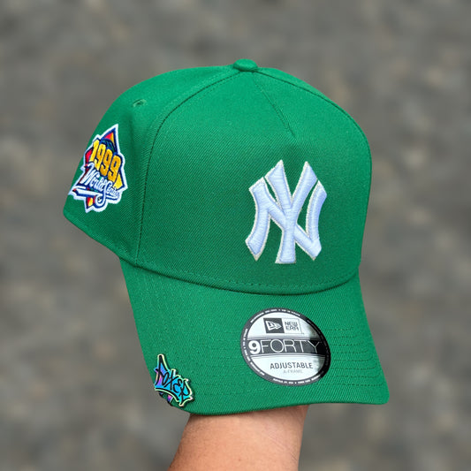 9FORTY NY YANKEES GREEN WS 1999