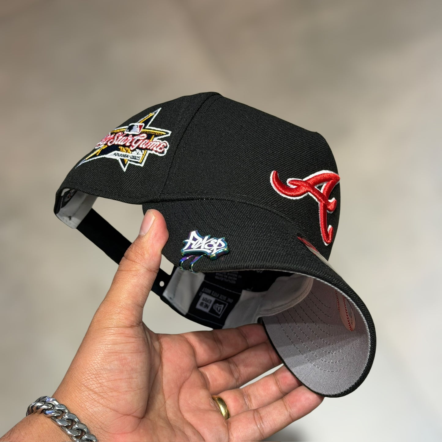 9FORTY A FRAME ATLANTA BRAVES BLACK