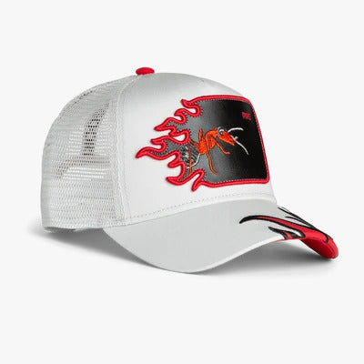 GOORIN BEOS FIRE GRAY FLAMES