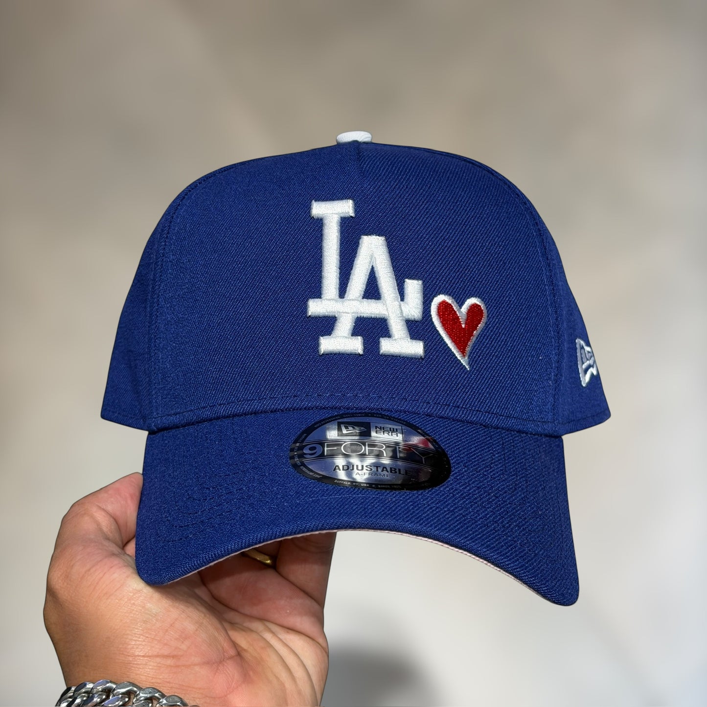 9FORTY A FRAME LA DODGERS ROYAL BLUE CORAZÓN