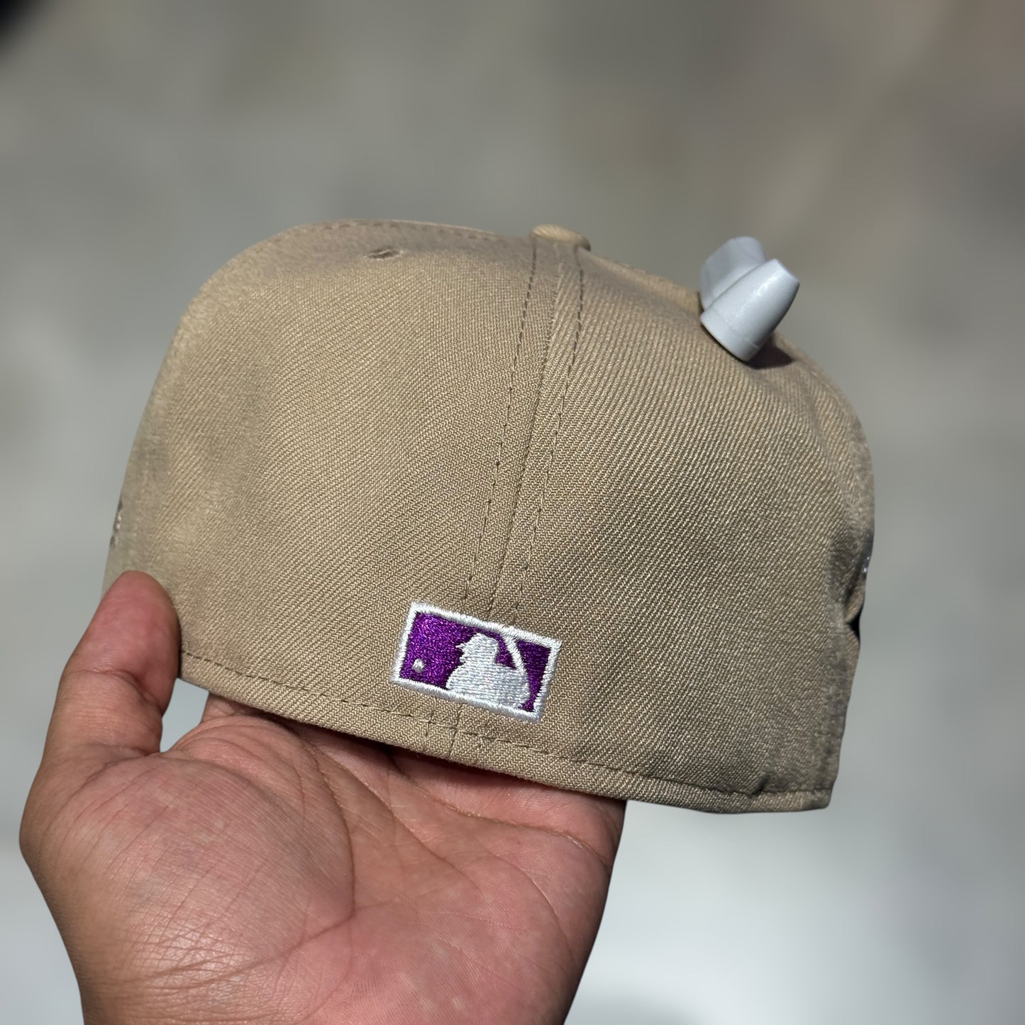 59FIFTY NY YANKEES CAQUI PURPLE LOGO 75TH