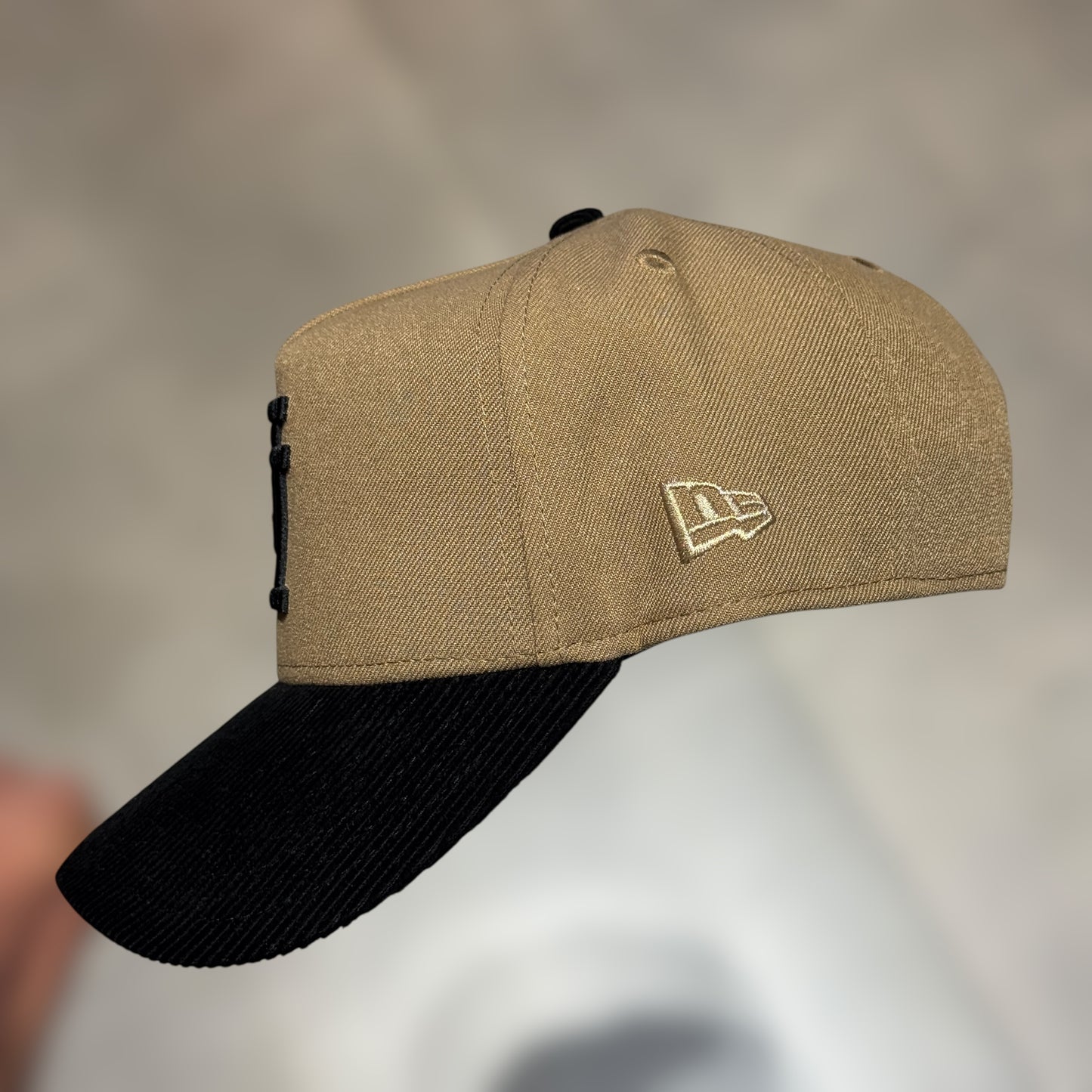 9FIFTY LA DODGERS BROWN BLACK VISOR WS