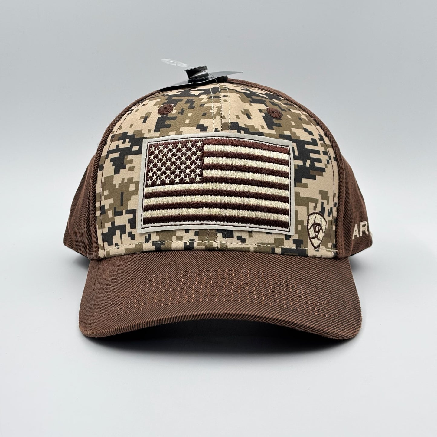 ARIAT BROWN FLAG