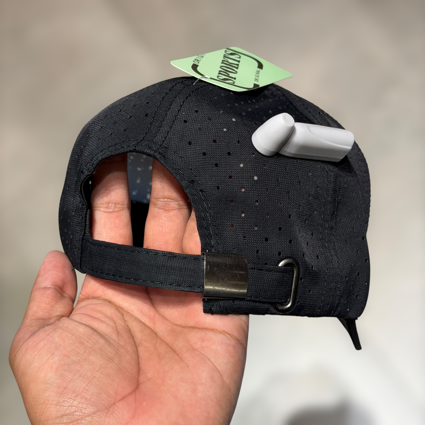 GORRA NEGRA llana para bordados