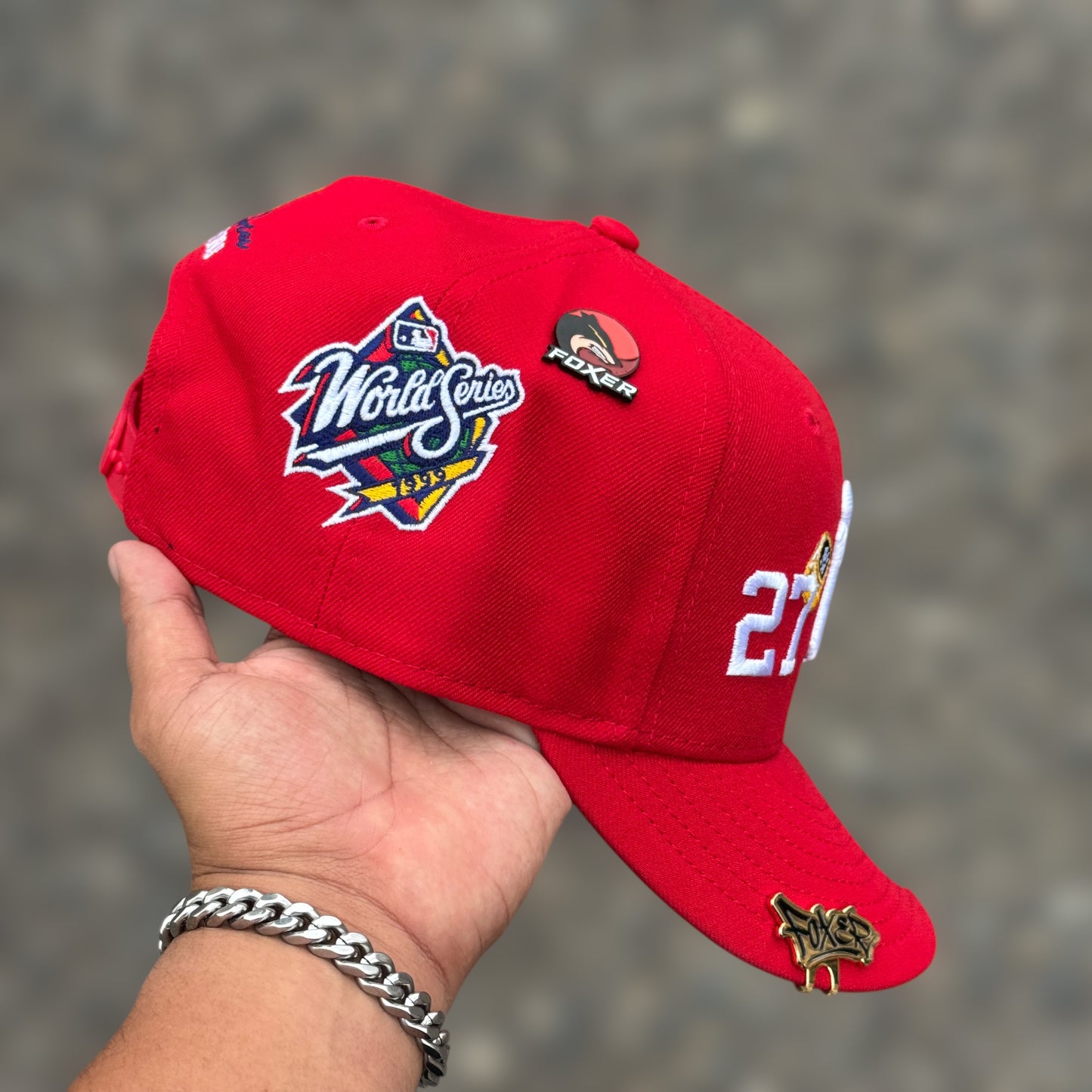 9FIFTY NY YANKEES RED FULL PATCH