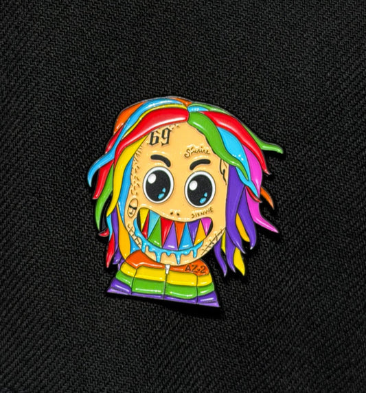 PIN METALICO TEKASHI 6ix9ine