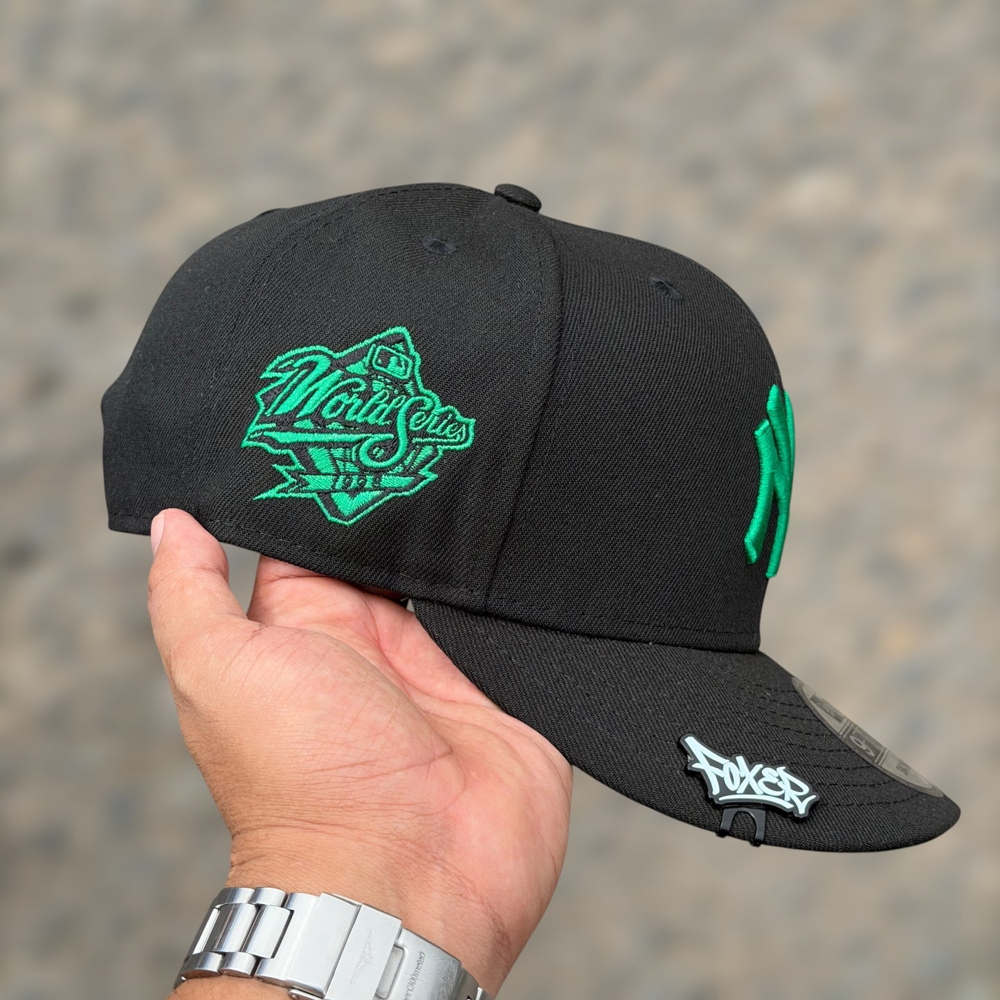 9FIFTY NY YANKEES BLACK GREEN LOGO