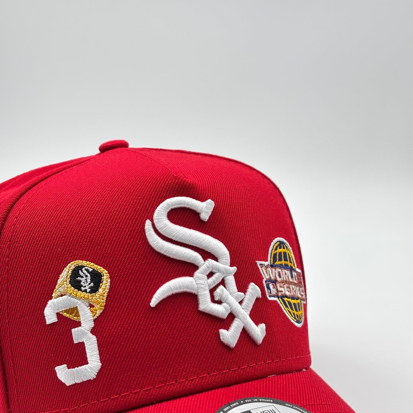 9FORTY A FRAME WHITE SOX RED CHAMPIONS