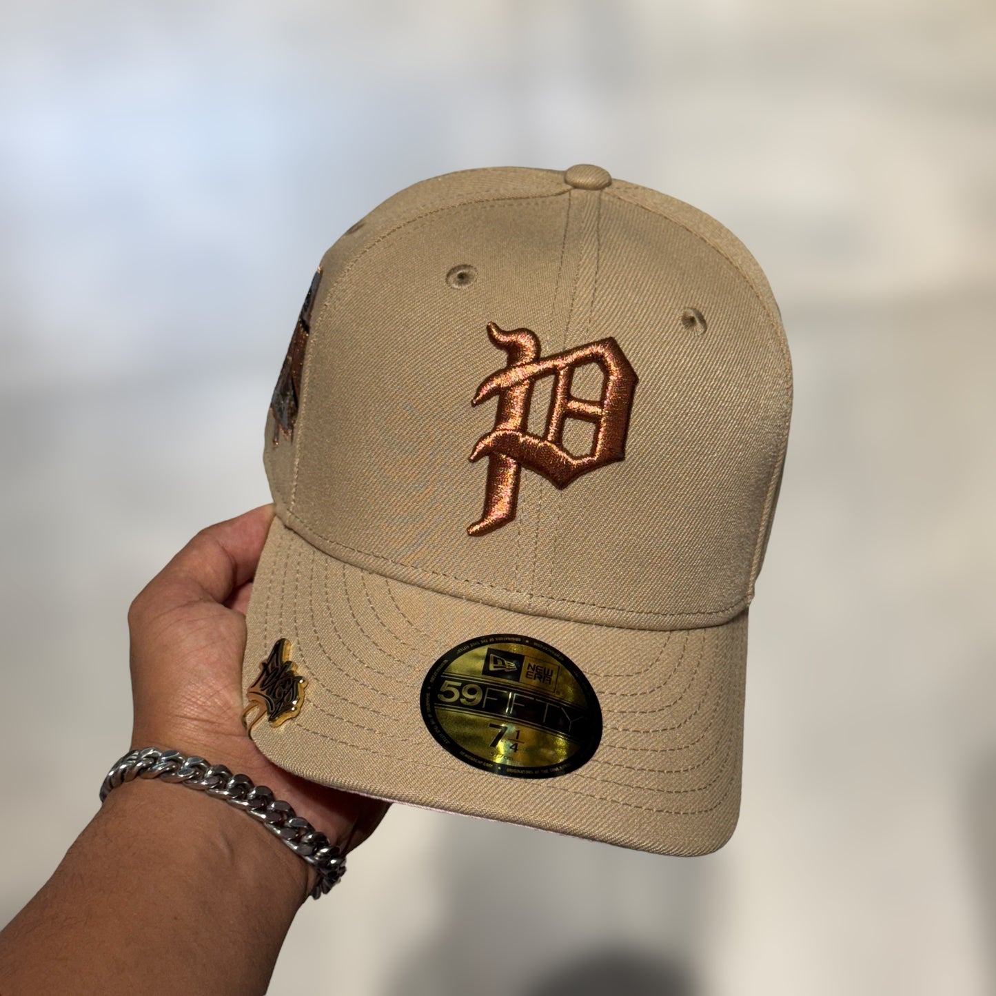 59FIFTY PHILLIES KHAKI BRONZE LOGO