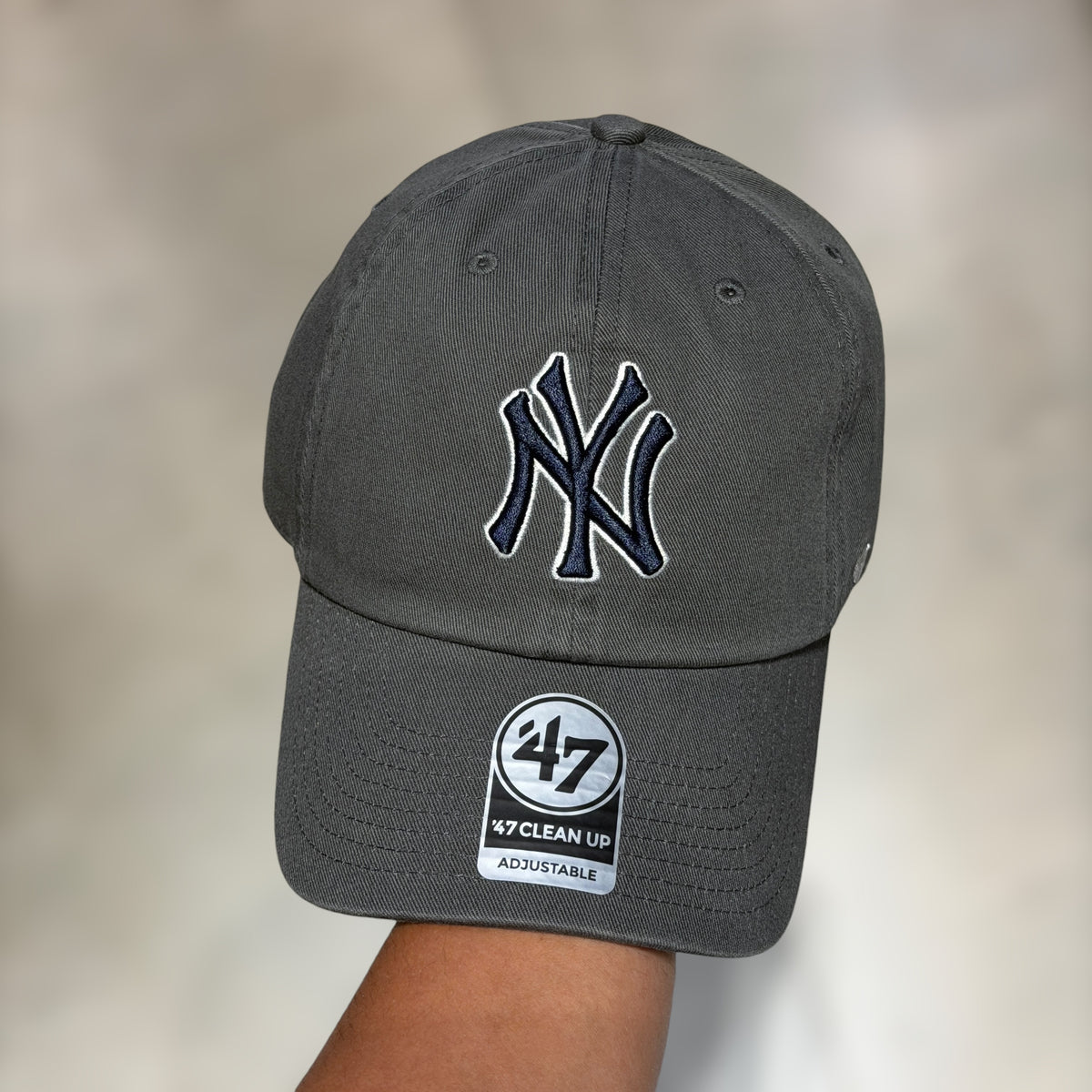 47 brand Clean Up NY YANKEES DARK GREY