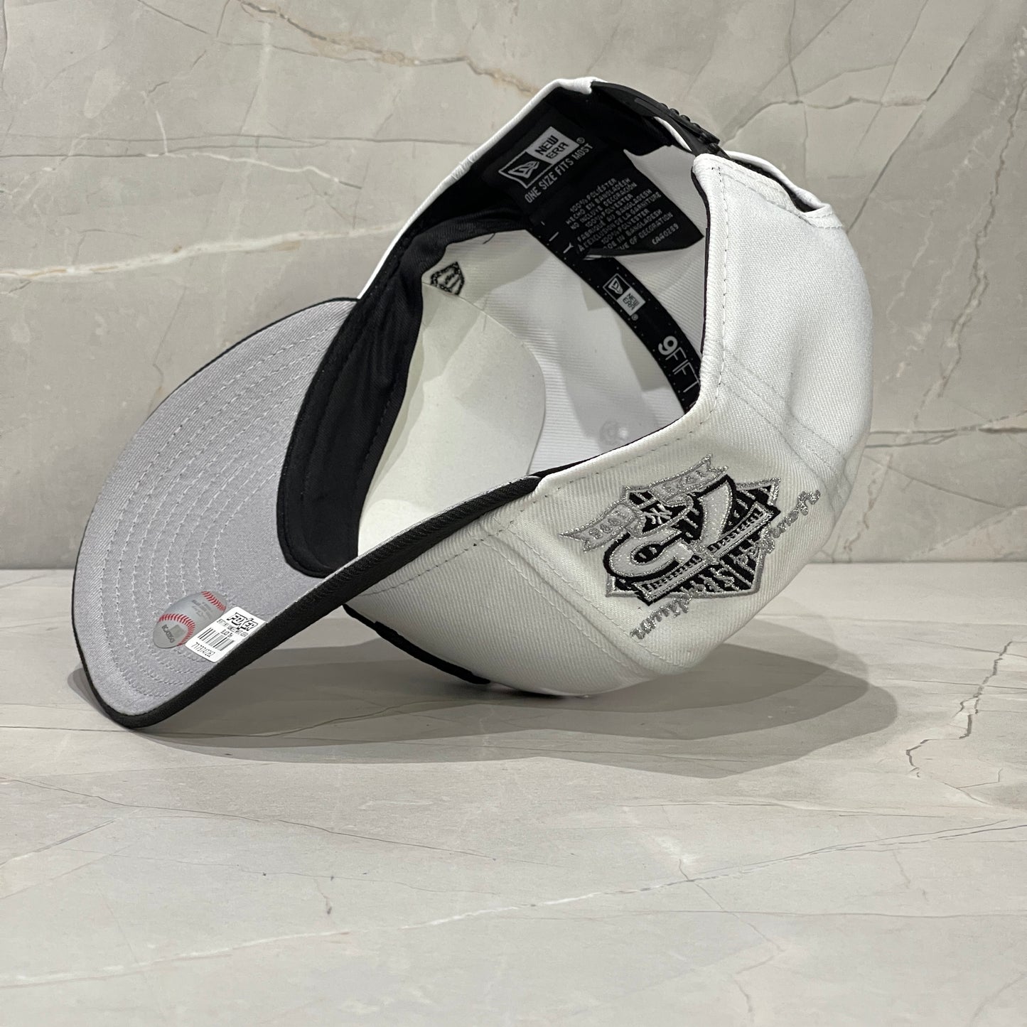 9FIFTY NY YANKEES BLACK/WHITE 75TH