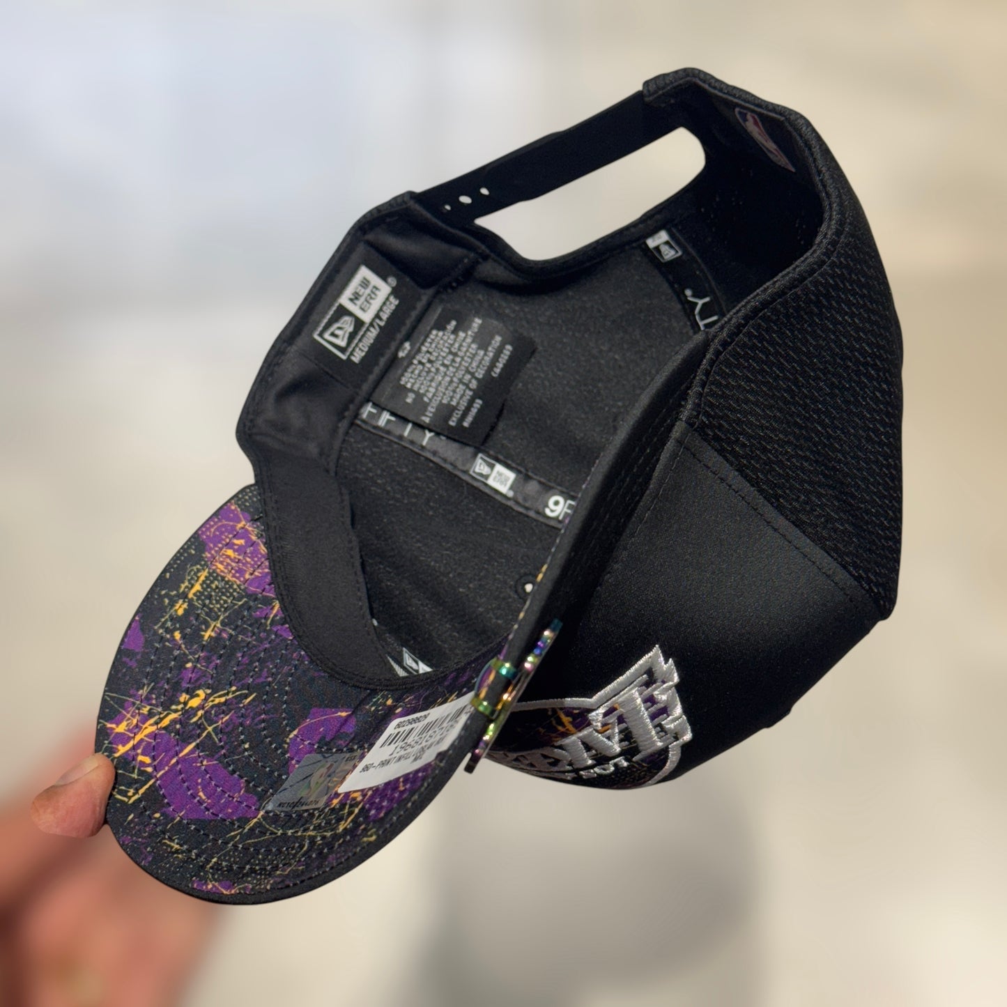 9FIFTY LAKERS BLACK EXCLUSIVE