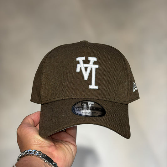 9FORTY A FRAME LA DODGERS BROWN UPSIDE LOGO