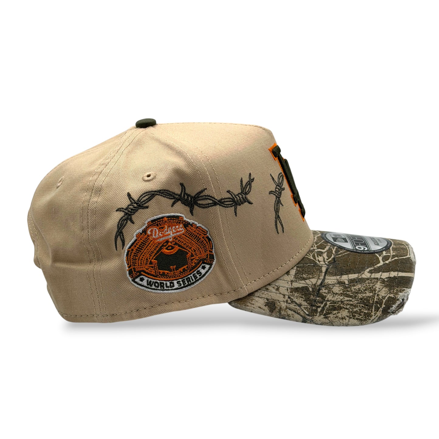 9FORTY A FRAME LA DODGERS BEIGE CAMO REAL TREE WS