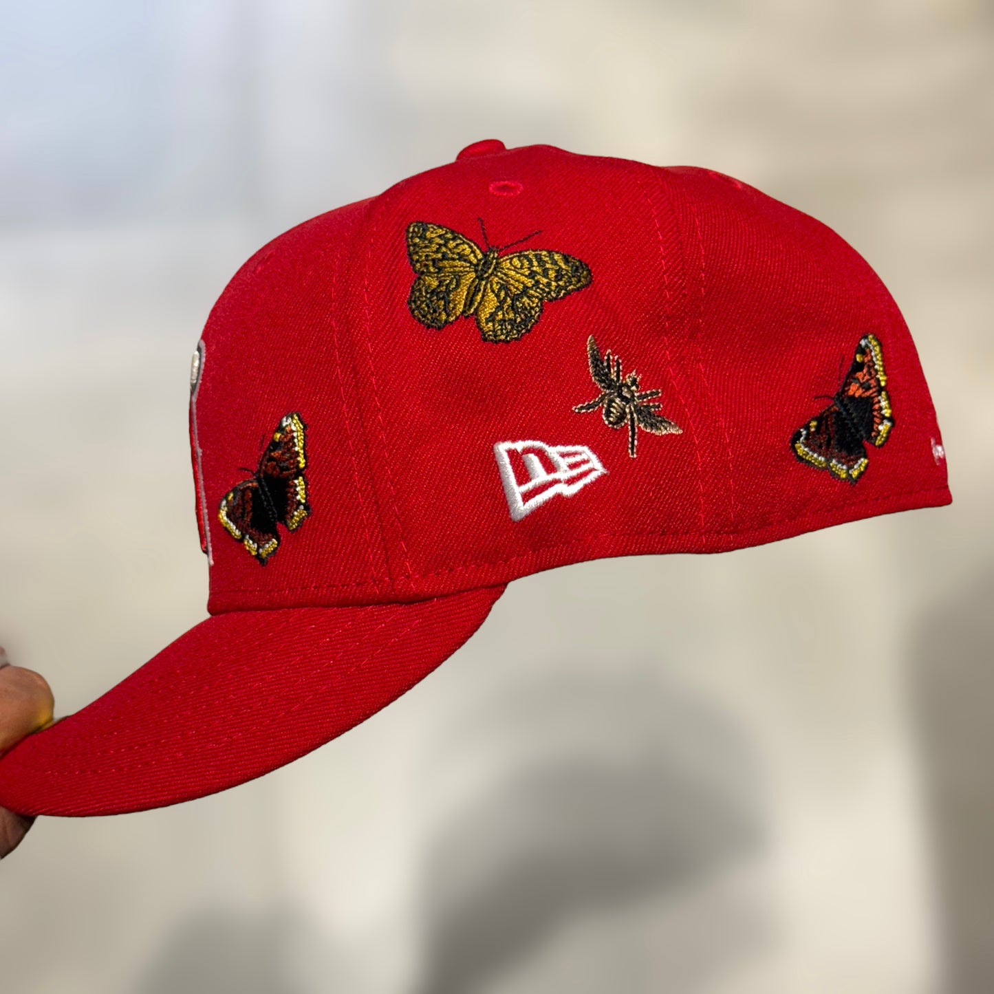 59FIFTY ANGELS RED SCARLET FELT COLLECTION MARIPOSA