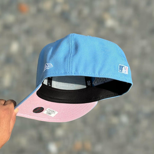 59FIFTY NY YANKEES SKYBLUE WHITE LOGO WS 1999