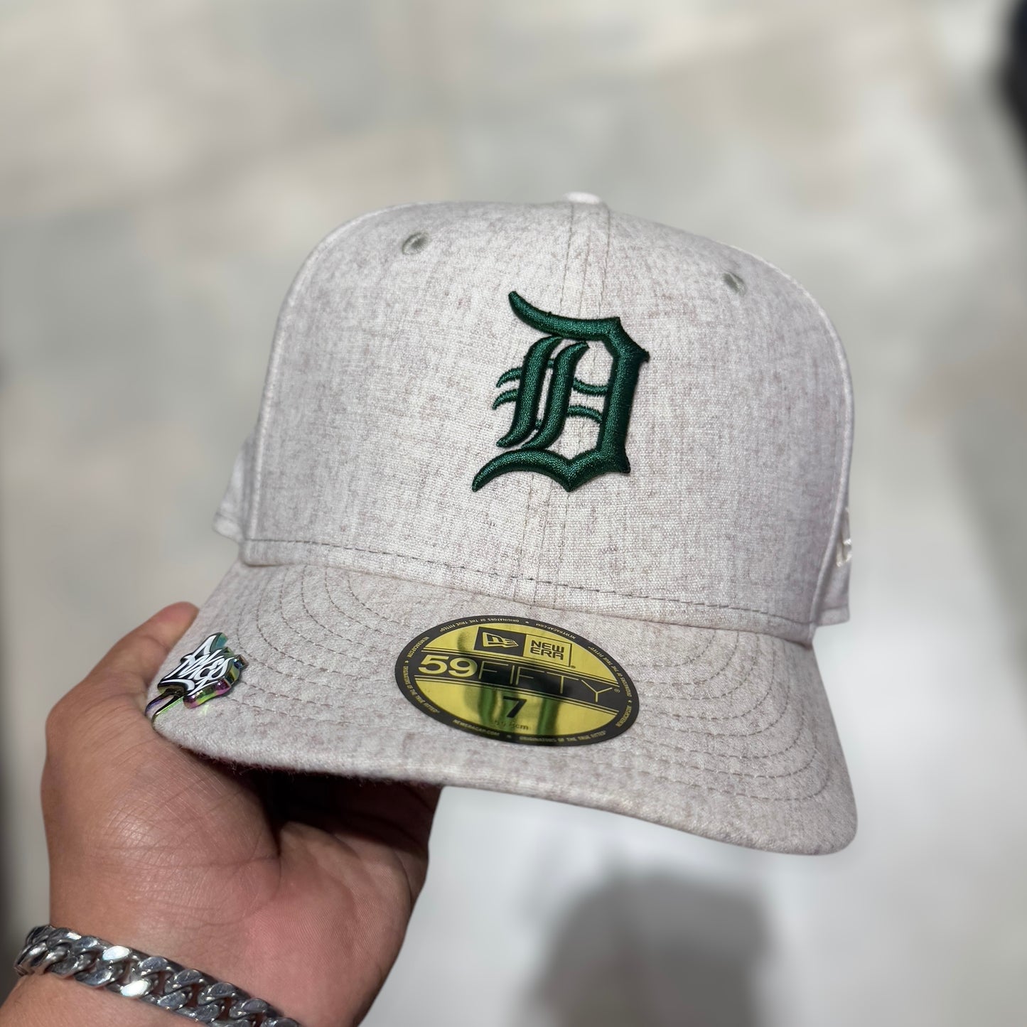 59FIFTY DETROIT TIGER BEIGE UNDERVISOR FIELTRO