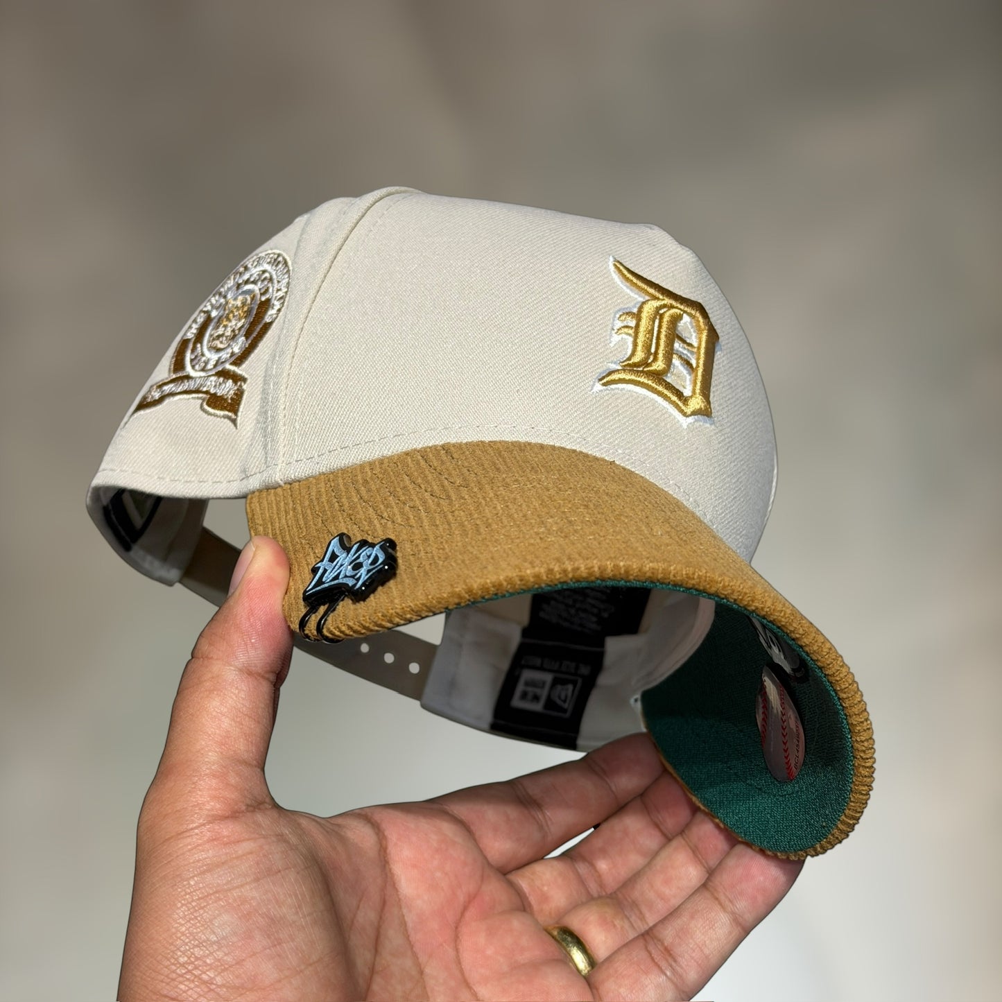 9FORTY A FRAME DETROIT TIGER BEIGE VISOR PANA WS