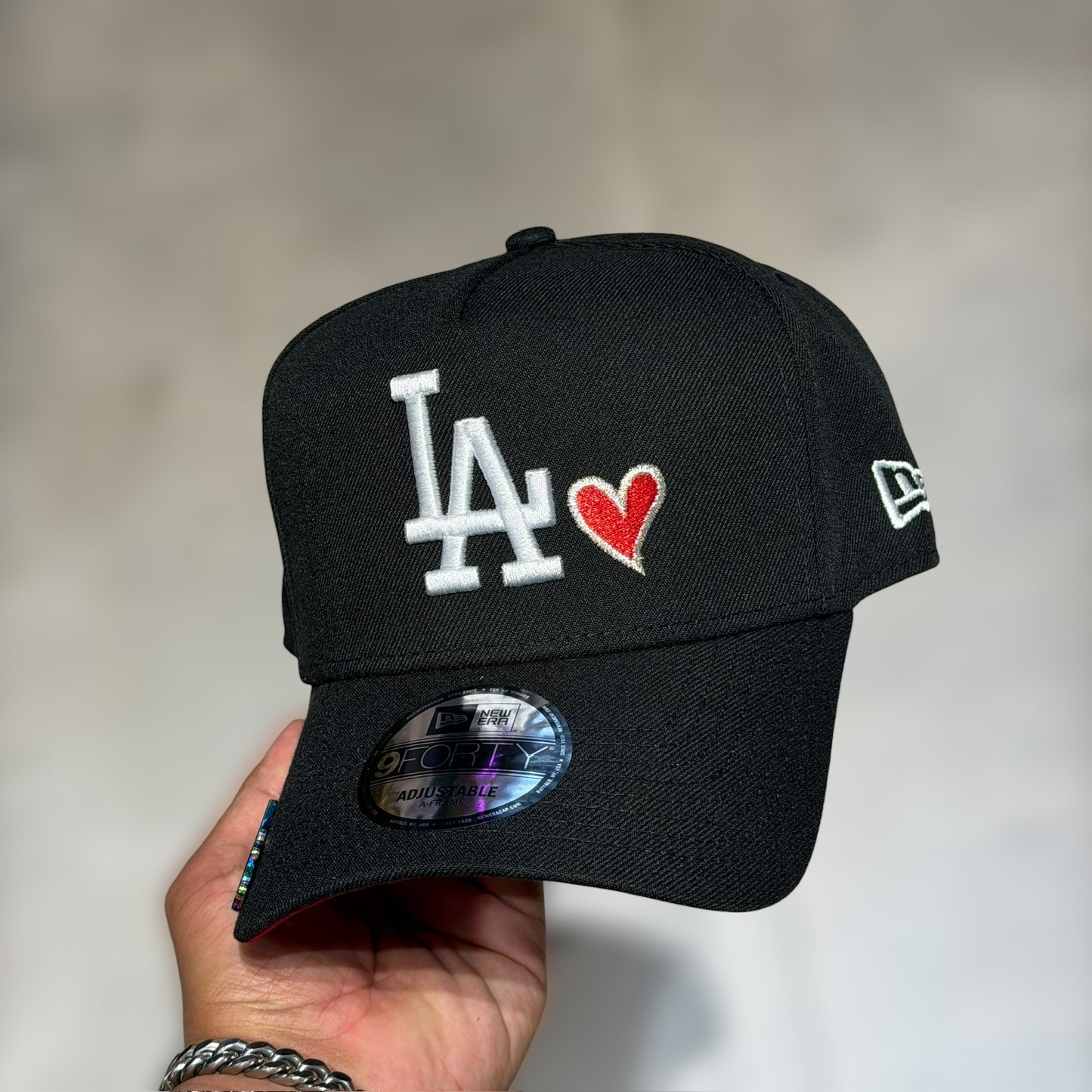 9FORTY A FRAME LA DODGERS BLACK CORAZÓN