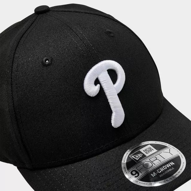 9FORTY M-CROWN PHILLIES BLACK WHITE