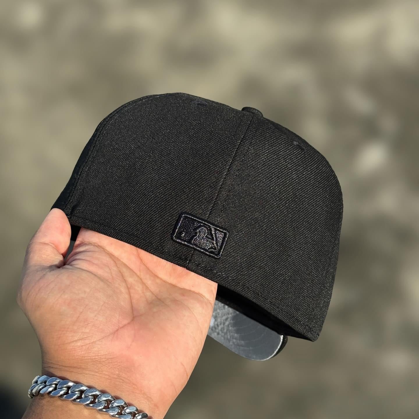 59FIFTY WHITE SOX BLACK ON BLACK
