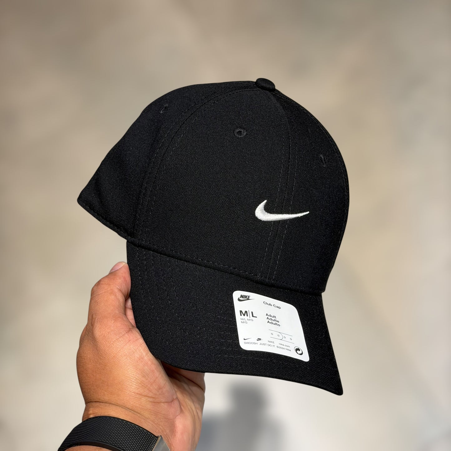 Nike black white logo