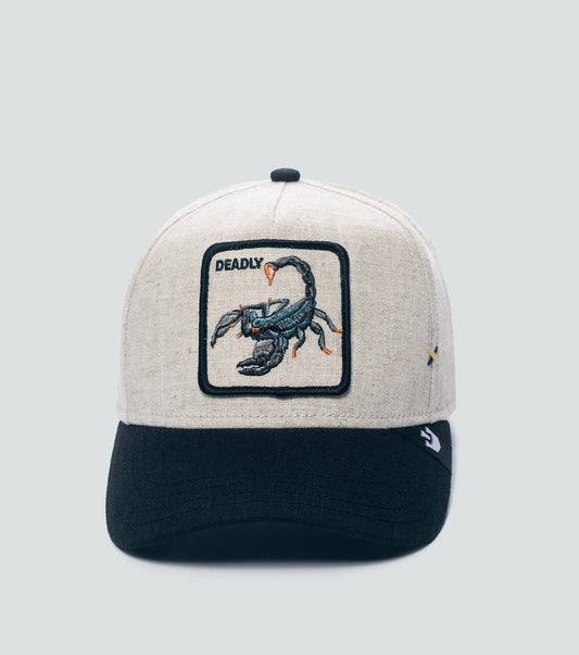GOORIN BROS DEADLY BLACK VISOR