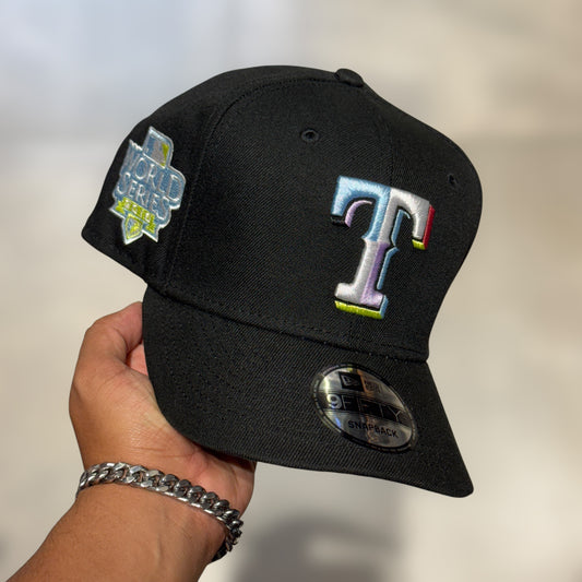 9FIFTY TEXAS RANGERS BLACK COLOR PACK WS 2010
