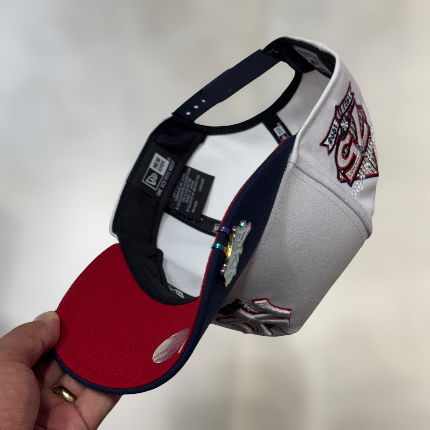 9FORTY A F NY YANKEES WHITE/NAVY