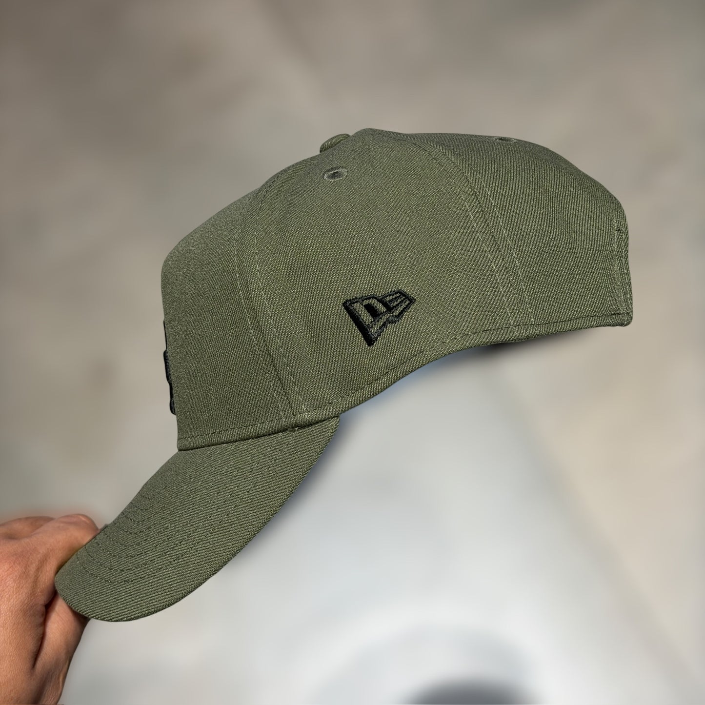 9FORTY A FRAME LA DODGERS OLIVE GREEN BLACK LOGO