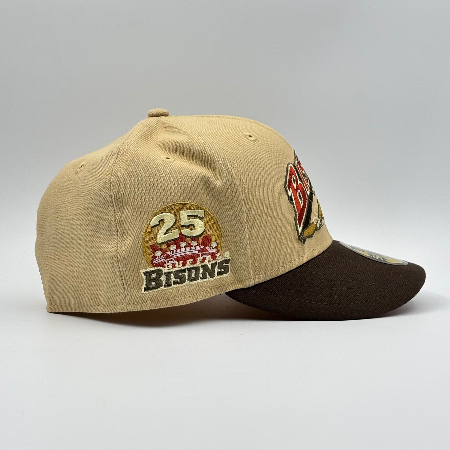 59FIFTY BISON CAQUI VISERA BROWN