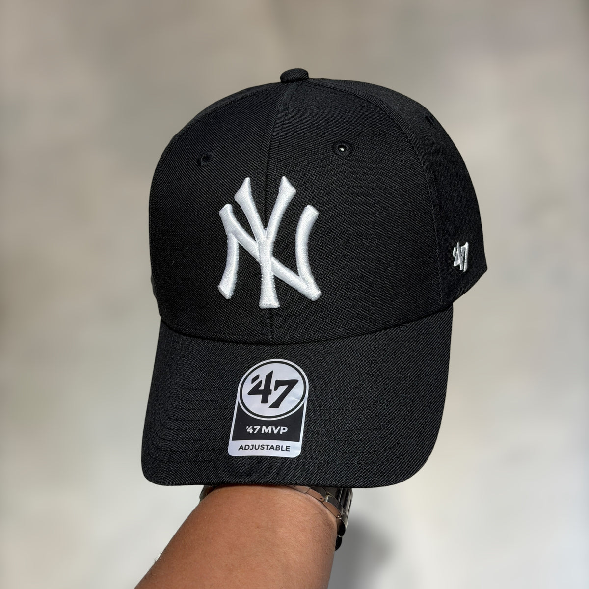 47 brand MVP NY YANKEES BLACK WHITE LOGO