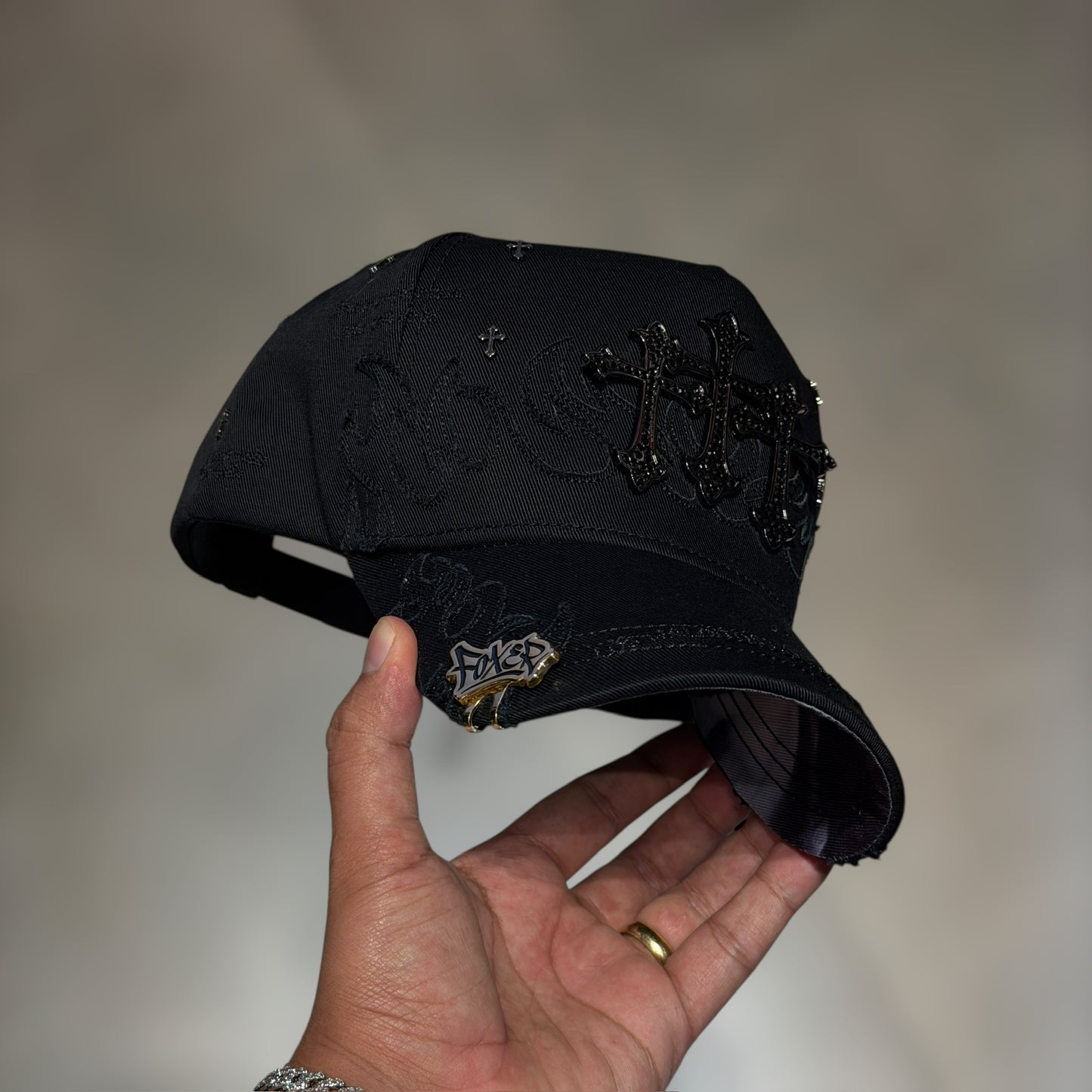 BELICA MZ HATSS 3 CRUCES TOTAL BLACK