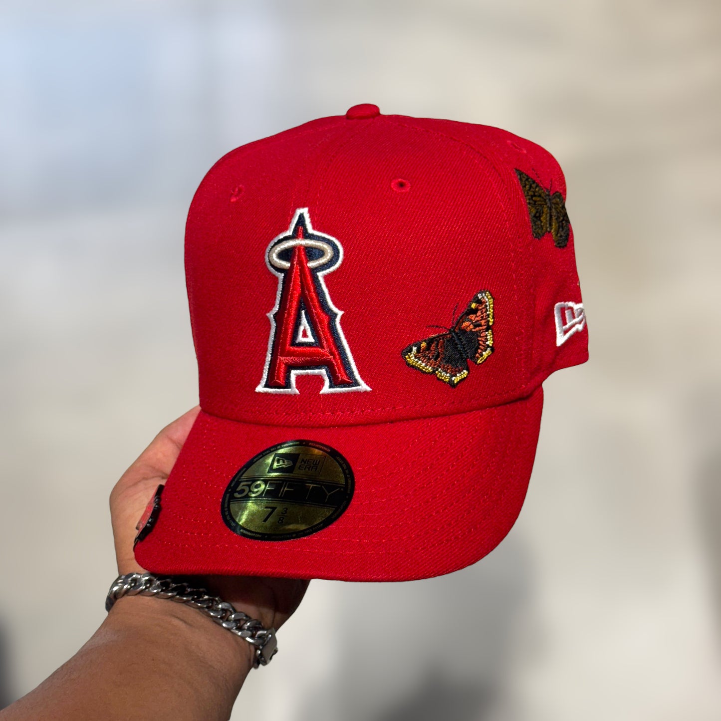 59FIFTY ANGELS RED SCARLET FELT COLLECTION MARIPOSA