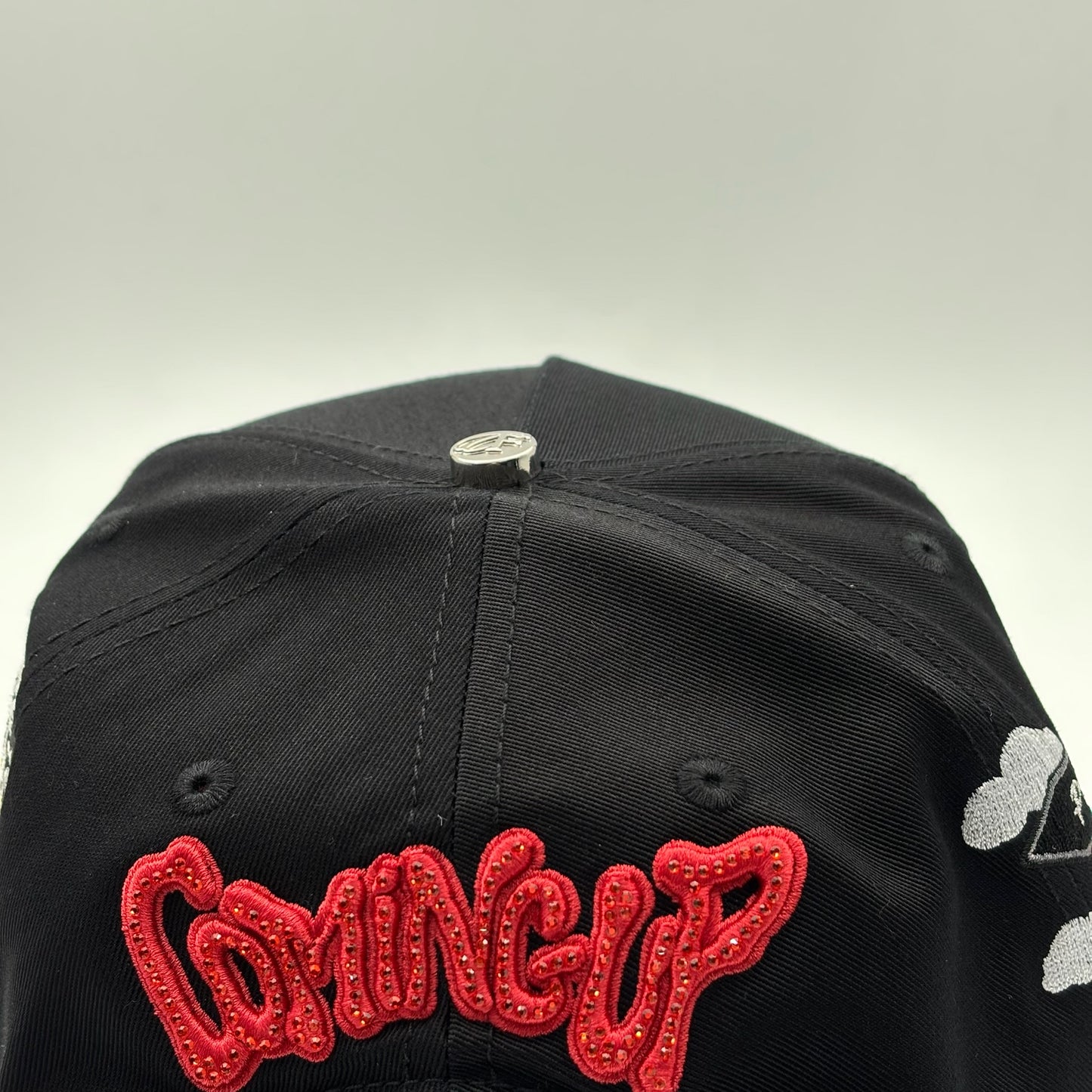 BELICA CAP FANS WHITE SOX BLACK RED LOGO