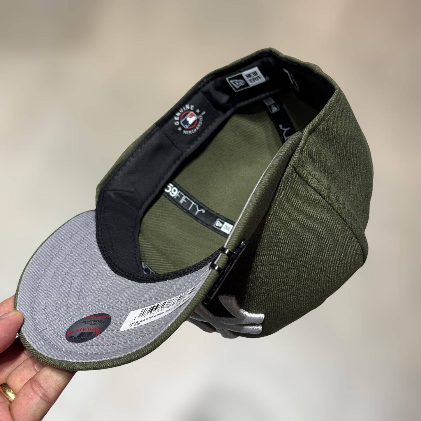 59FIFTY NY YANKEES OLIVE GREEN CLASIC