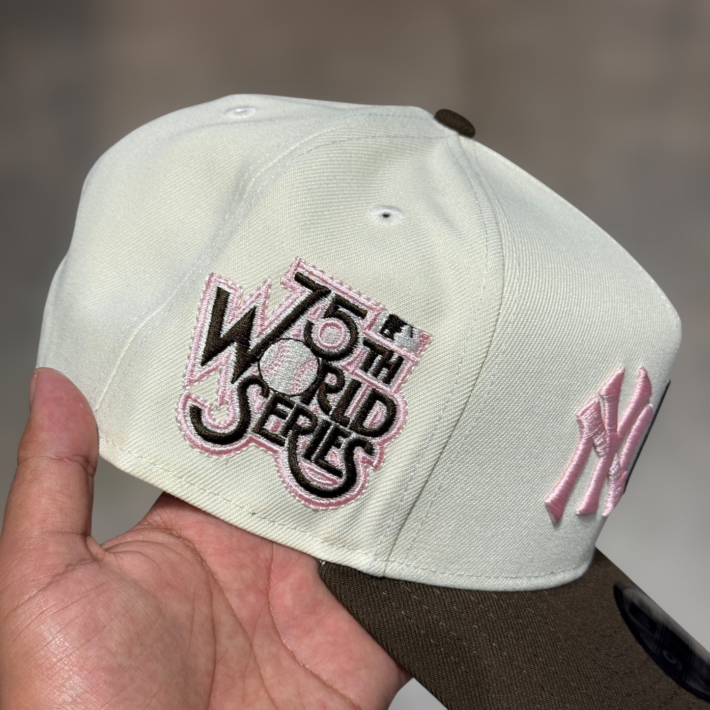 9FIFTY DUAL LOGO NY& LA BEIGE